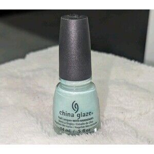 China Glaze Nail Polish Too Much of A Good Fling #1511 -mint Green Shade